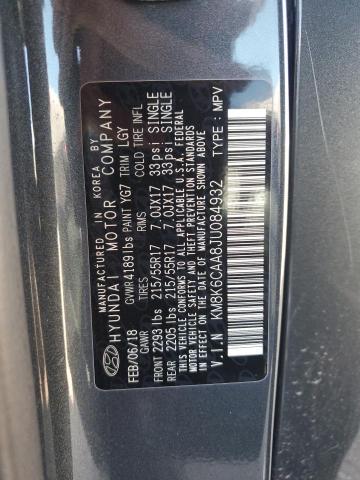 2018 HYUNDAI KONA SEL - KM8K6CAA8JU084932