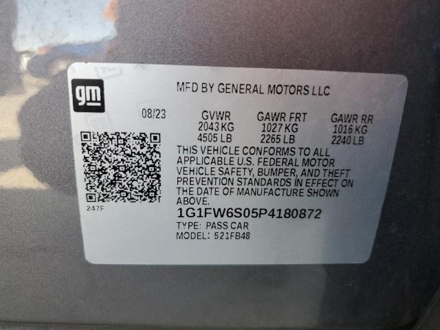 2023 CHEVROLET BOLT EV 1L 1G1FW6S05P4180872