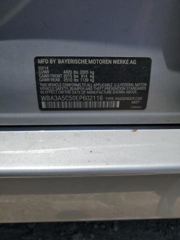 2014 BMW 3 SERIES - WBA3A5C50EP602116