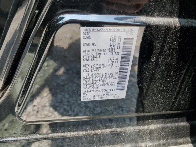 2020 NISSAN PATHFINDER - 5N1DR2CM0LC650835