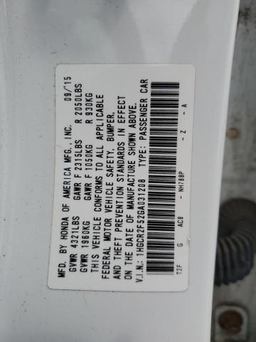 2016 HONDA ACCORD SPO - 1HGCR2F52GA031208
