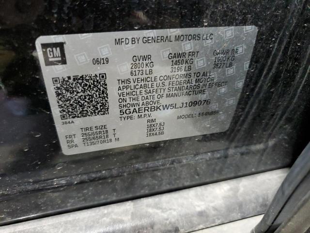 2020 BUICK ENCLAVE ES 5GAERBKW5LJ109076