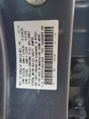 2017 HONDA ACCORD LX - 1HGCR2F31HA074938