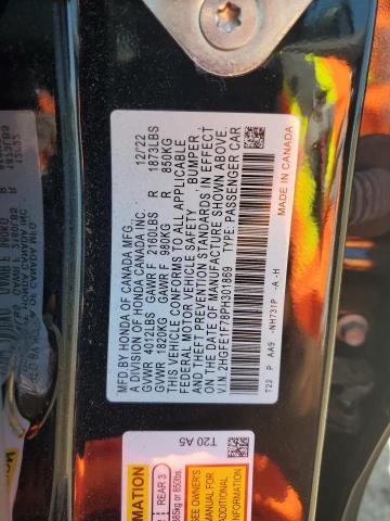 2023 HONDA CIVIC EX - 2HGFE1F78PH301869