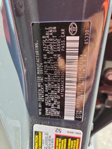 2025 TOYOTA CAMRY XSE - 4T1DAACK3SU546753