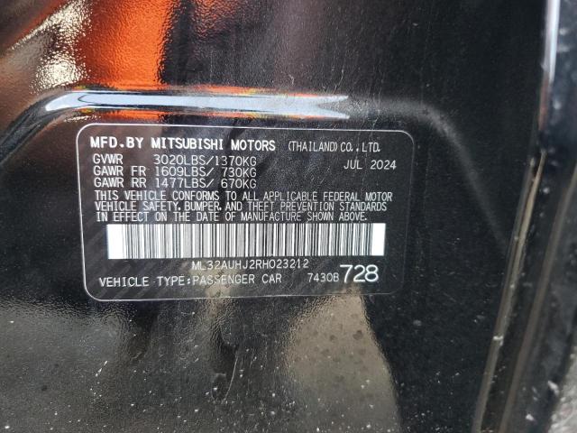 2024 MITSUBISHI MIRAGE ES ML32AUHJ2RH023212