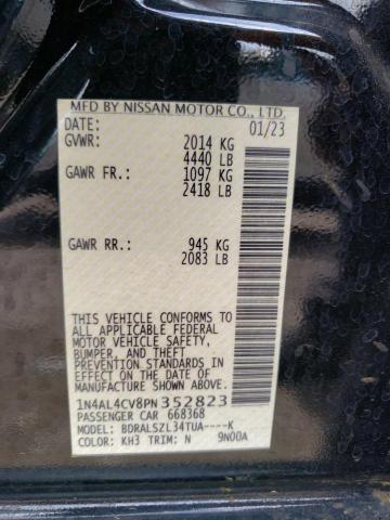 2023 NISSAN ALTIMA SR 1N4AL4CV8PN352823