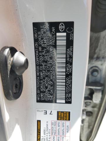 2017 TOYOTA PRIUS PRIM JTDKARFP0H3045934