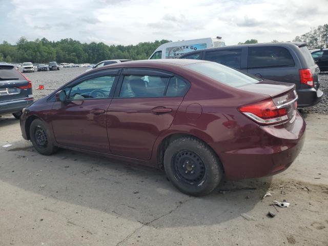 Vin: 19xfb2f5xde290442, lot: 59640065, honda civic lx 20132