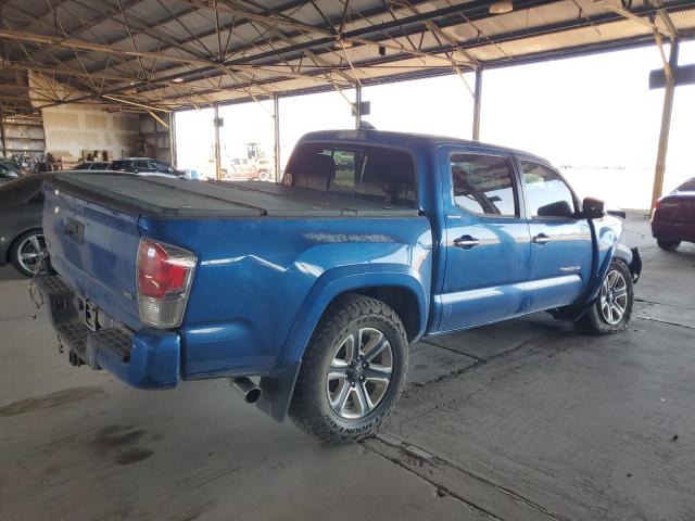 TOYOTA TACOMA DOU 2017 blue  gas 3TMGZ5AN9HM082346 photo #4