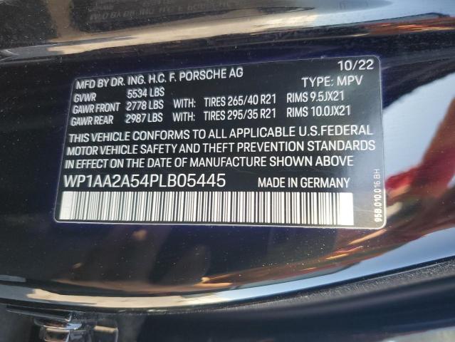 2023 PORSCHE MACAN BASE WP1AA2A54PLB05445