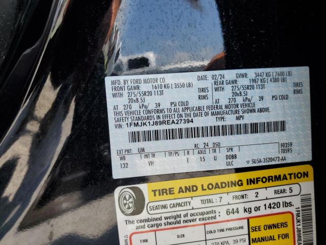 2024 FORD EXPEDITION MAX XLT 1FMJK1J89REA27394