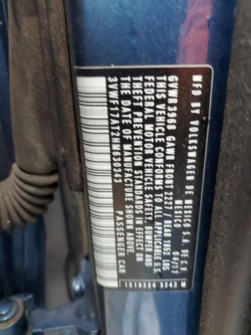 2017 VOLKSWAGEN BEETLE 1.8 3VWF17AT2HM630343