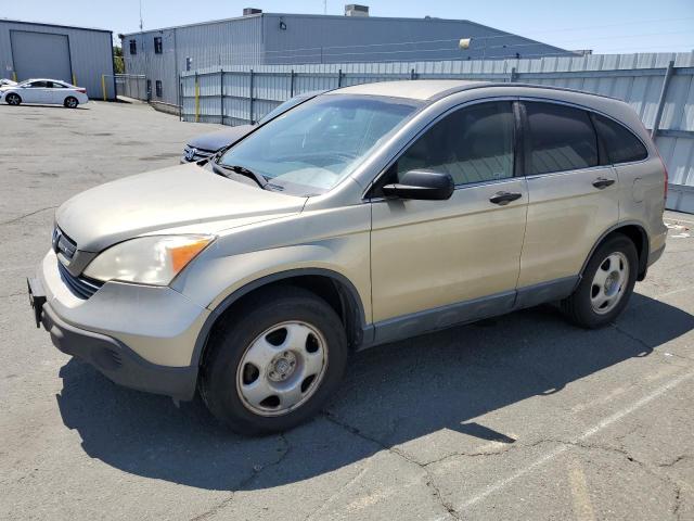 HONDA CR-V LX 2008 tan  gas JHLRE38398C023492 photo #1