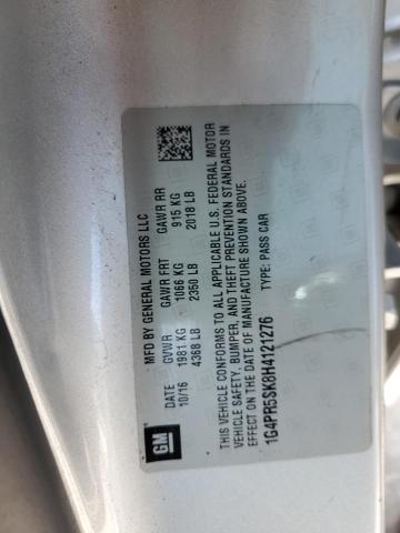 2017 BUICK VERANO SPO 1G4PR5SK8H4121276