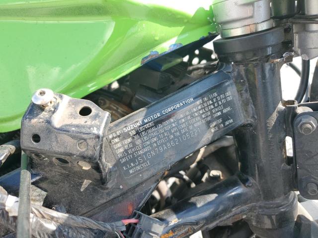 2006 SUZUKI GSX600 F JS1GN79A862105221