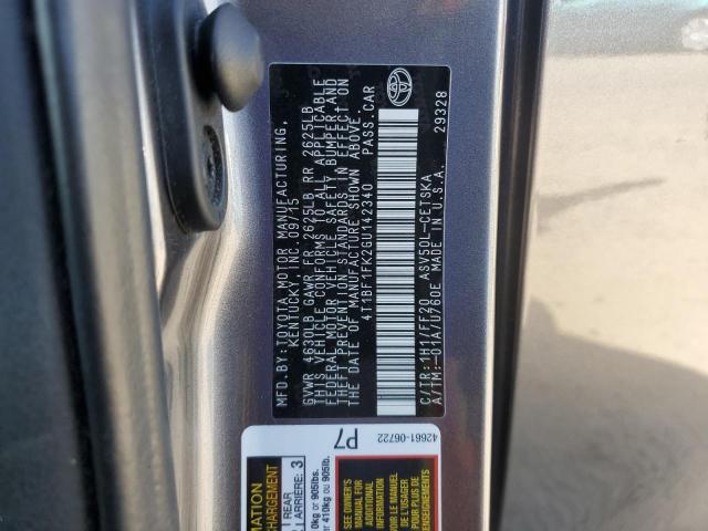 2016 TOYOTA CAMRY LE - 4T1BF1FK2GU142340