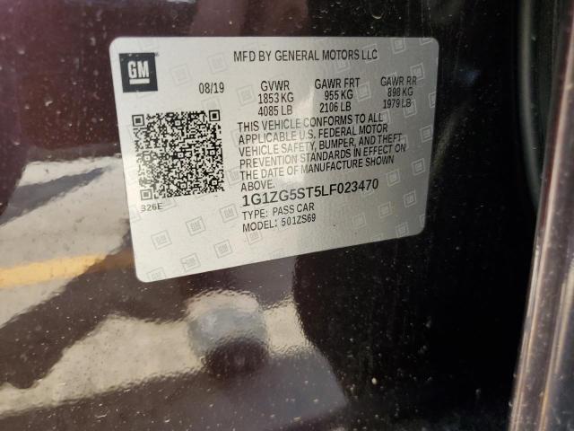 2020 CHEVROLET MALIBU RS - 1G1ZG5ST5LF023470