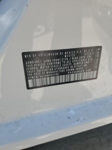 2022 VOLKSWAGEN JETTA S 3VWCM7BU7NM002386