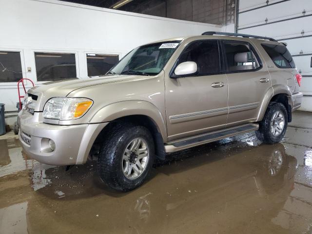 TOYOTA SEQUOIA LI 2005 beige  gas 5TDBT48A35S236361 photo #1