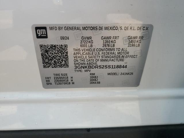 2025 CHEVROLET BLAZER 3LT #3291357152