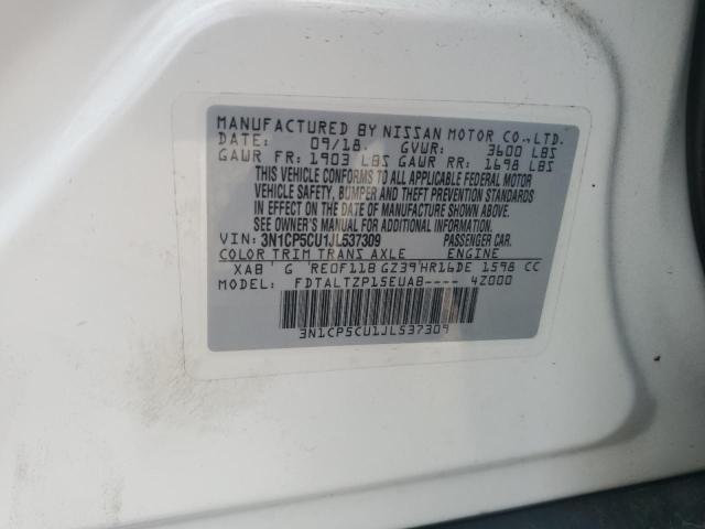 2018 NISSAN KICKS S 3N1CP5CU1JL537309