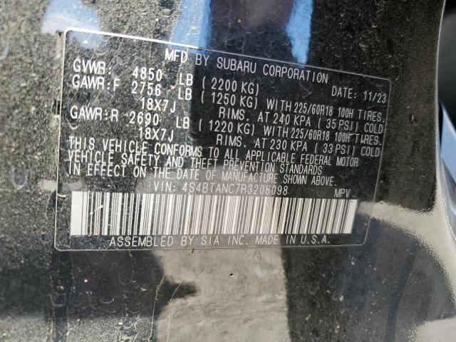 2024 SUBARU OUTBACK LI 4S4BTANC7R3208098