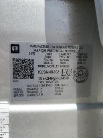 2022 CADILLAC XT4 SPORT 1GYFZFR49NF144590