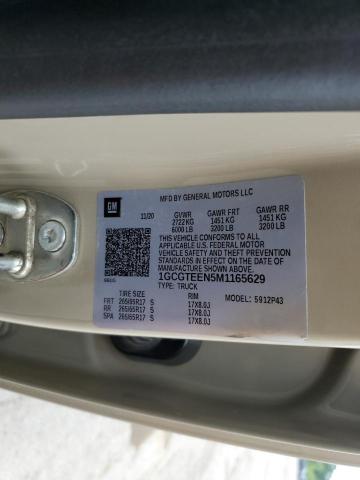 2021 CHEVROLET COLORADO Z - 1GCGTEEN5M1165629