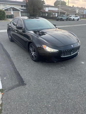 MASERATI GHIBLI 2015 black  Gasoline ZAM57XSAXF1146095 photo #1