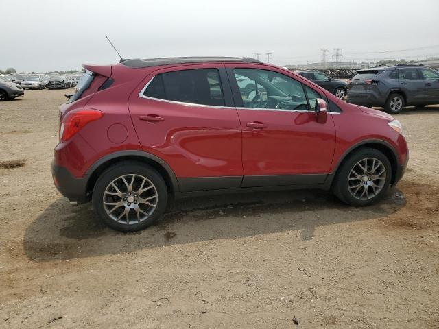 Vin: kl4cj1sm2gb603783, lot: 58940805, buick encore sport touring 20163