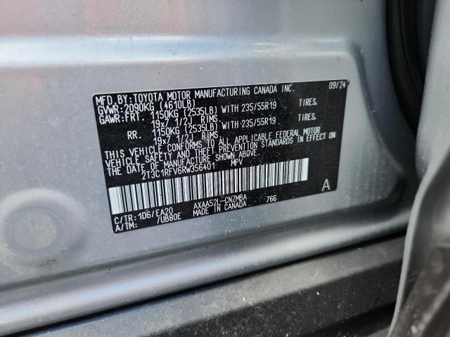2024 TOYOTA RAV4 XLE P 2T3C1RFV6RW356401