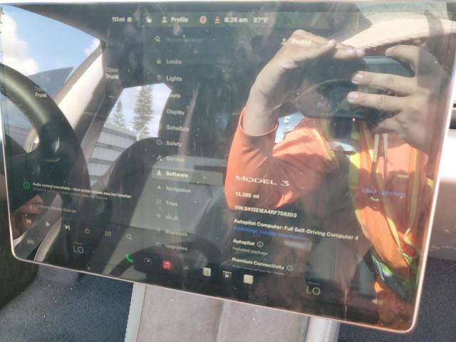2024 TESLA MODEL 3 5YJ3E1EA4RF758203