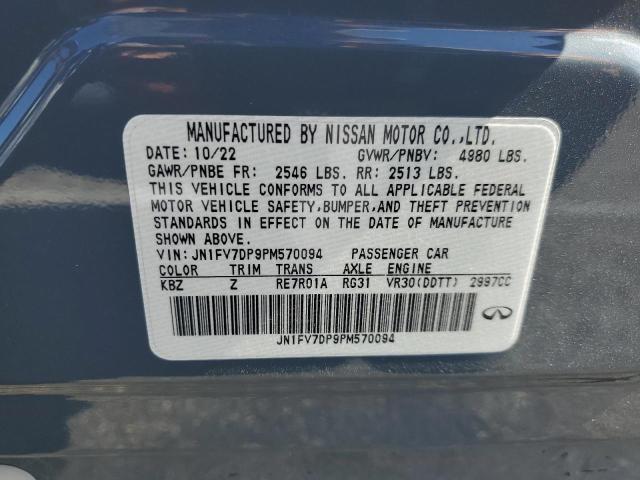 2023 INFINITI Q50 RED SP - JN1FV7DP9PM570094