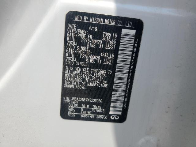 2019 INFINITI QX80 LUXE - JN8AZ2NE7K9236030