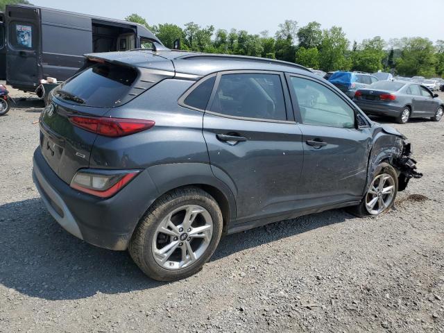 Vin: km8k3cab2nu787806, lot: 58971615, hyundai kona sel 20223