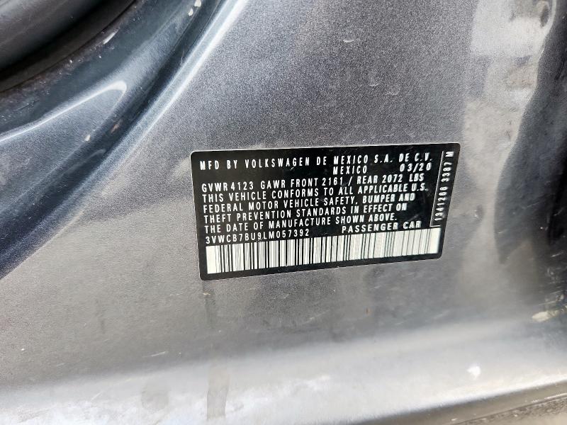 2020 VOLKSWAGEN JETTA S - 3VWCB7BU9LM057392