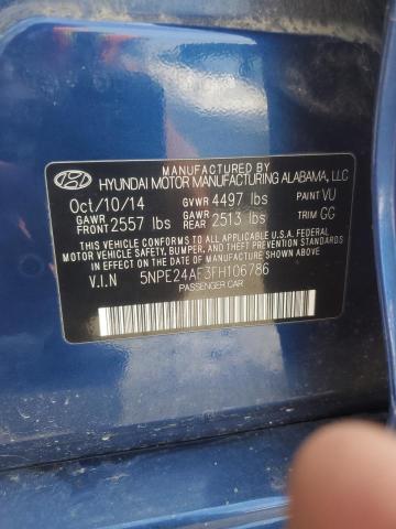 2015 HYUNDAI SONATA SE - 5NPE24AF3FH106786