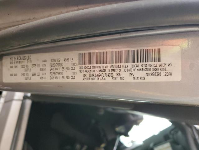 2015 JEEP WRANGLER 1C4AJWAG4FL714656