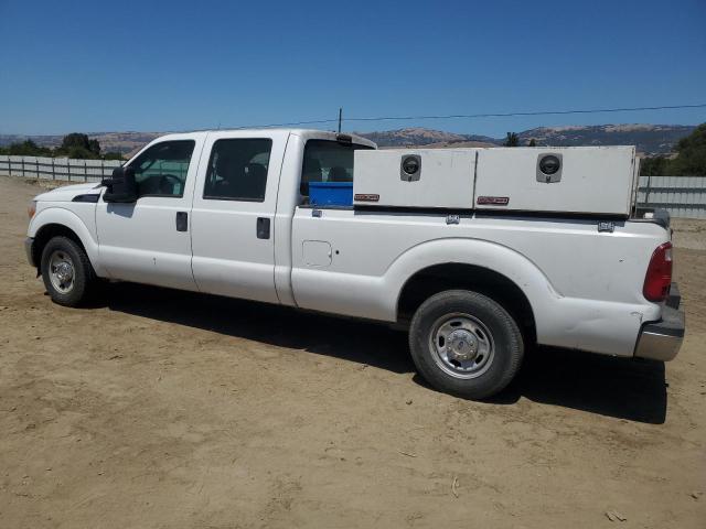 FORD F250 SUPER 2015 white  gas 1FT7W2A66FEA14363 photo #3