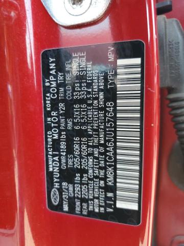 2018 HYUNDAI KONA SE - KM8K1CAA6JU157648
