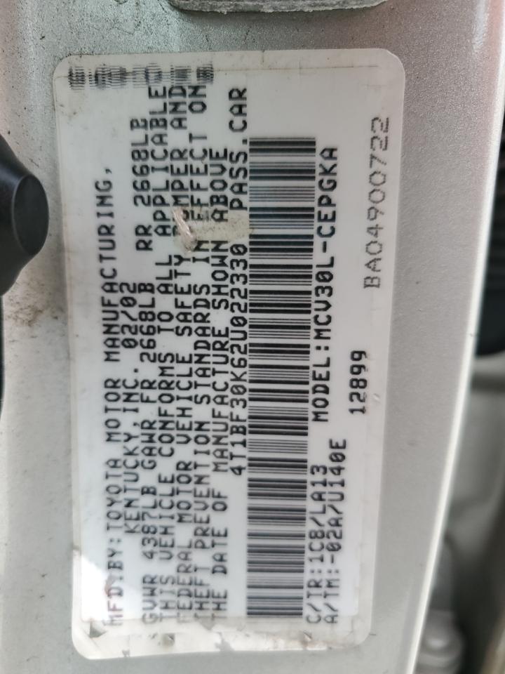 Toyota Camry le 2002