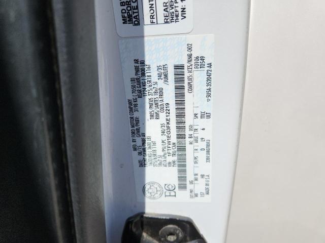 2015 FORD F150 SUPER - 1FTFW1EG3FKE12219