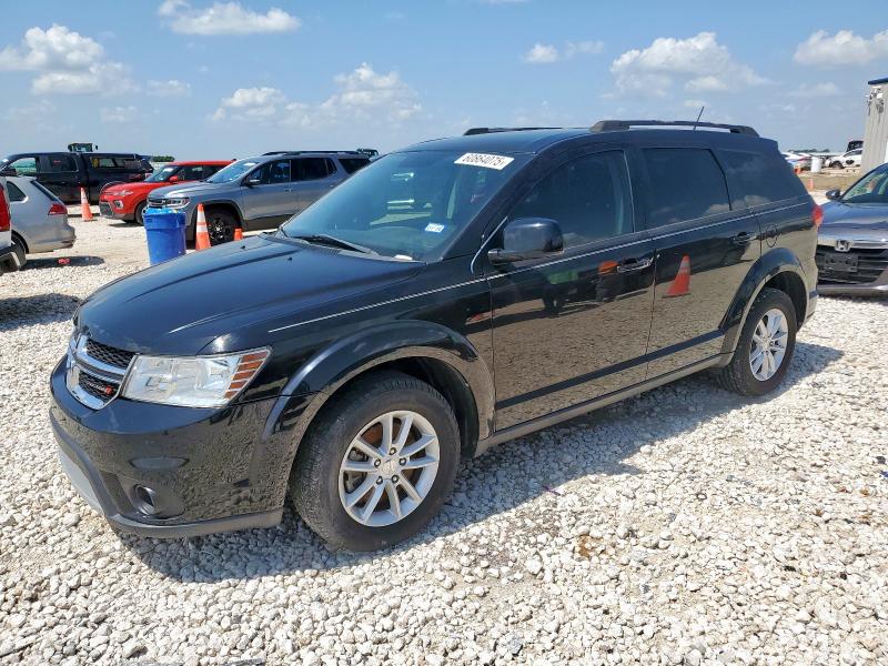 DODGE JOURNEY SX 2017 black 4dr spor flexible fuel 3C4PDDBG6HT575237 photo #1