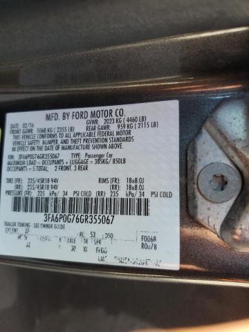 2016 FORD FUSION S 3FA6P0G76GR355067