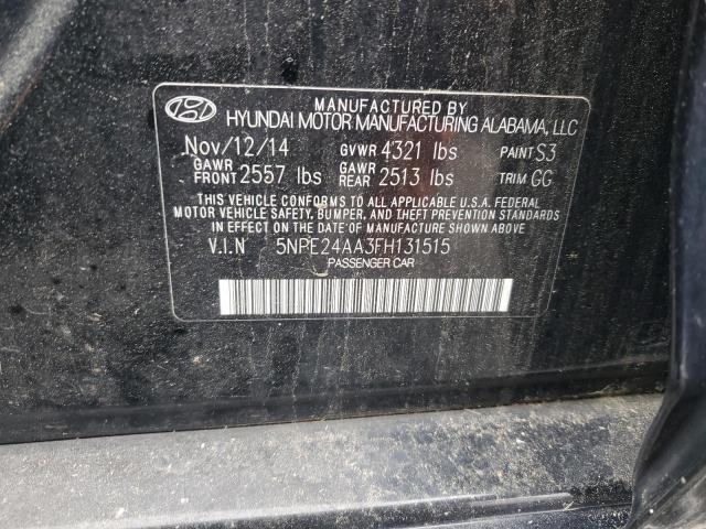 2015 HYUNDAI SONATA ECO - 5NPE24AA3FH131515