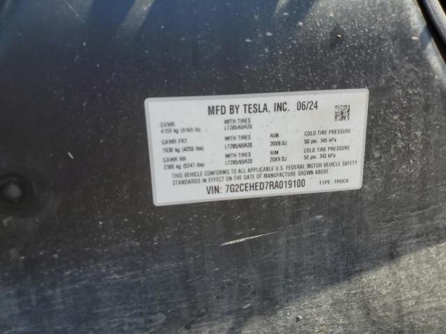 2024 TESLA CYBERTRUCK 7G2CEHED7RA019100
