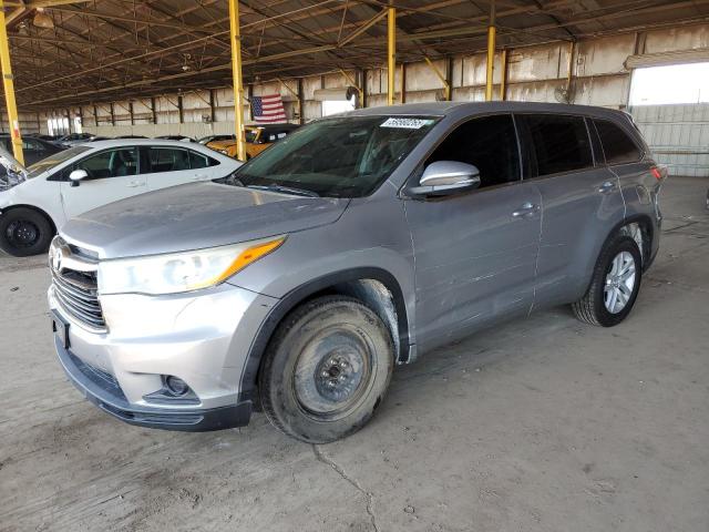 Vin: 5tdzarfh3es006692, lot: 59560265, toyota highlander le 2014 img_1