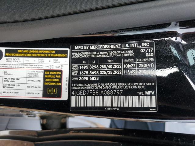 2018 MERCEDES-BENZ GLE COUPE - 4JGED7FB8JA088797