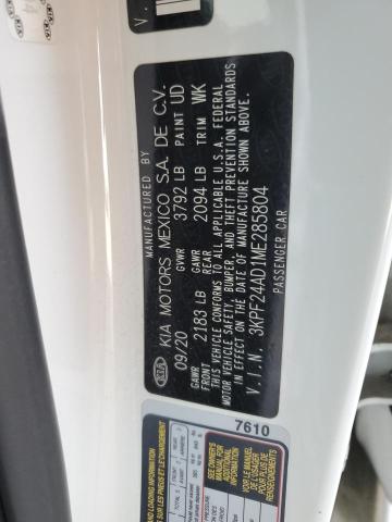 2021 KIA FORTE FE - 3KPF24AD1ME285804